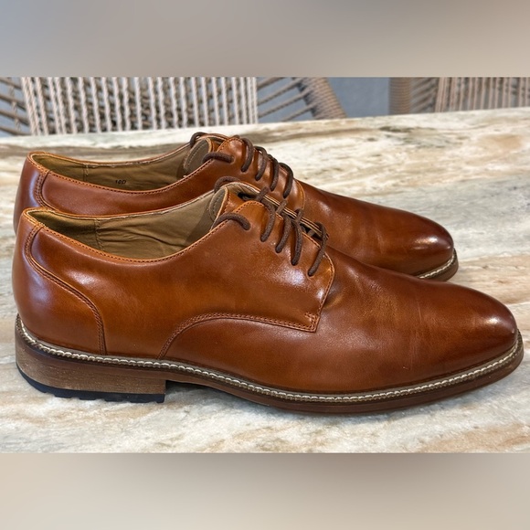 Men’s JOSEPH ABBOUD Brown leather Oxford dress shoes- Size 10D main image 11